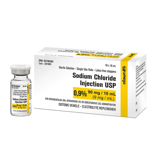 Normal Saline 0.9% Sodium Chloride for Injection