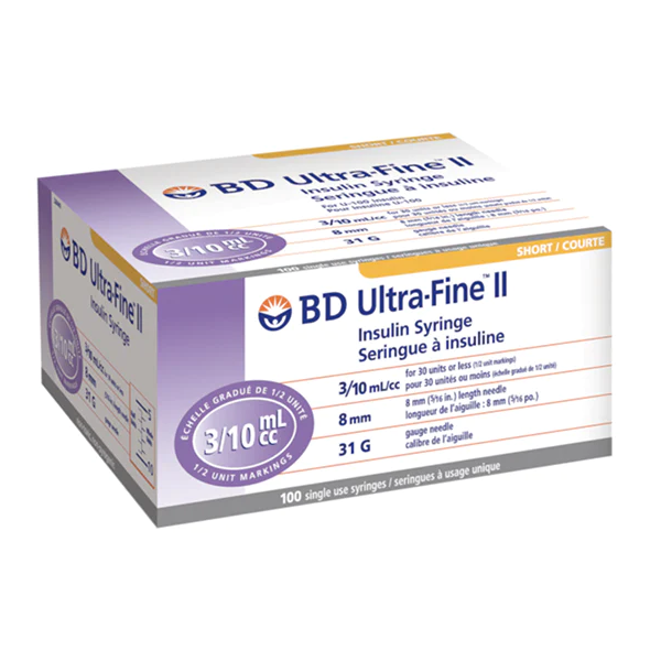 BD Ultra-Fine™ II Insulin Syringes