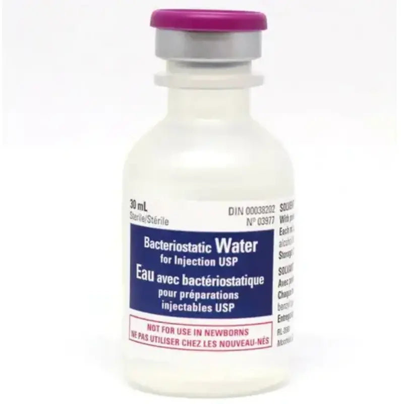 Pfizer Bacteriostatic Water for Injection USP, 30 mL Multidose Vial