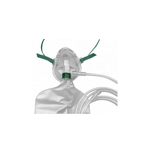 AirLife Pediatric High-Concentration Rebreather Oxygen Mask with 7 ft Tubing