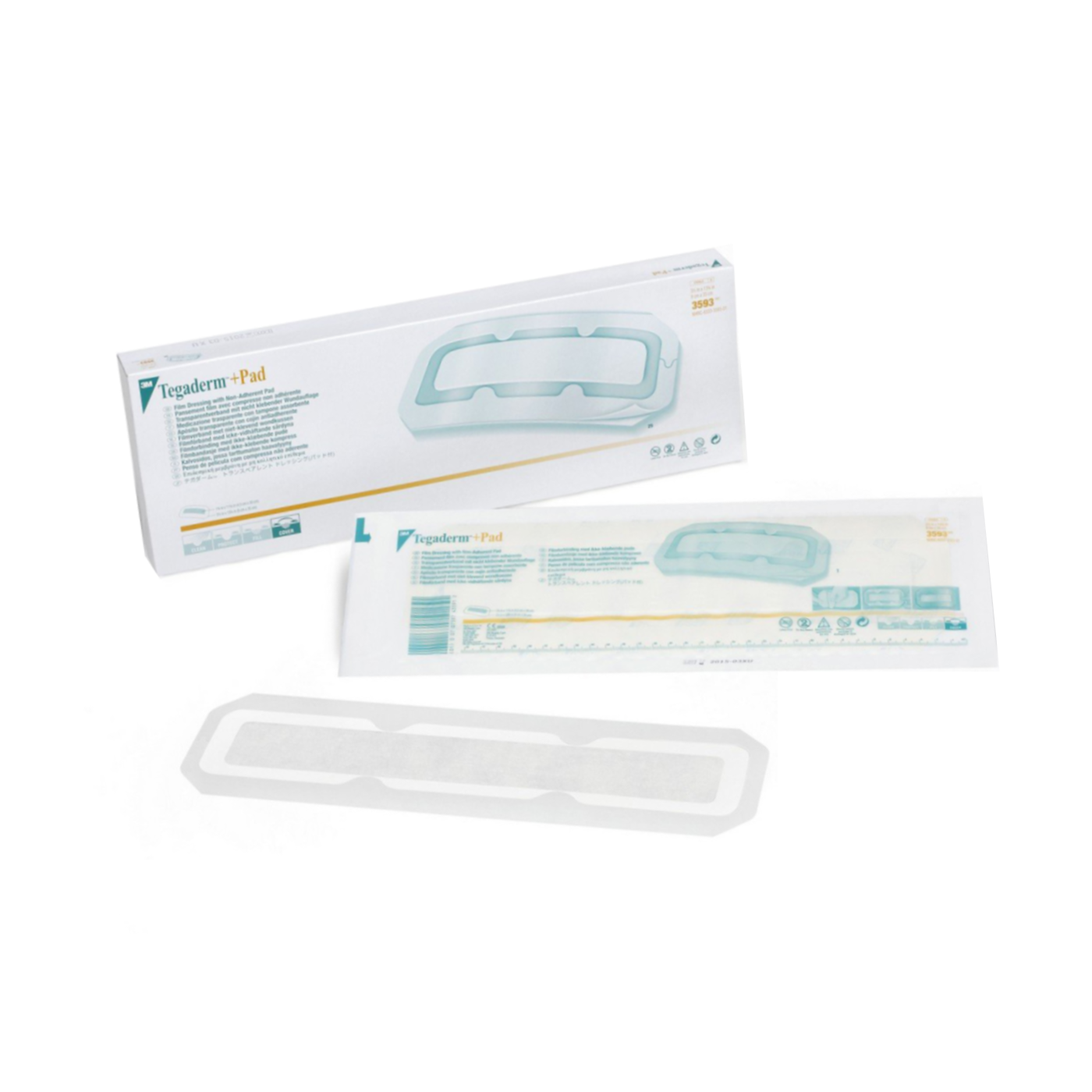 3M™ Tegaderm™ +Pad Film Dressing