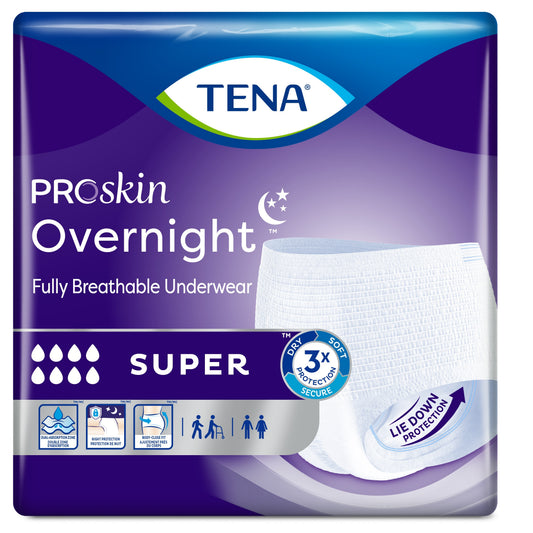 TENA® Protective Underwear, Super, Overnight