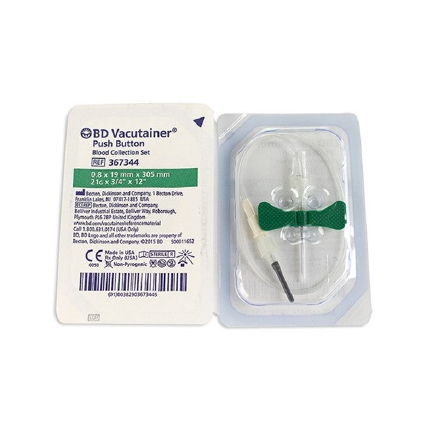 BD Vacutainer Push Button Blood Collection Set