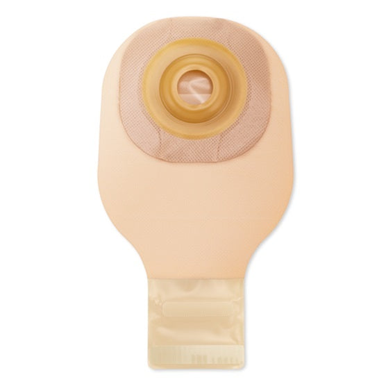 Hollister Premier™ One-Piece Drainable Ostomy Pouch - Soft Convex Flextend™ Barrier, Viewing Option, Lock 'n Roll™ Closure, Tape, Filter