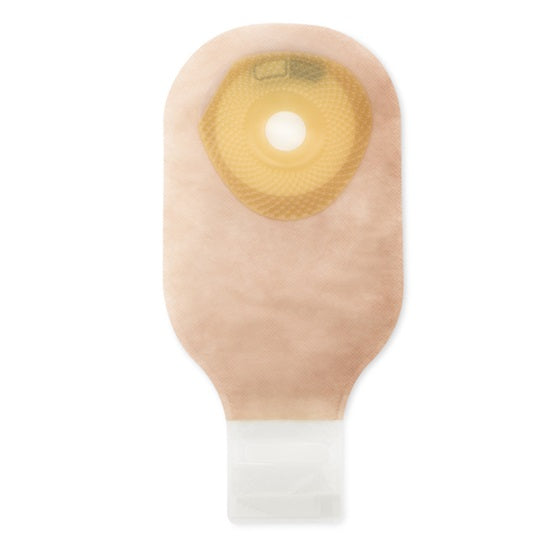 Hollister Premier™ One-Piece Drainable Ostomy Pouch – Flat SoftFlex™ Barrier, Lock 'n Roll™ Closure, Filter