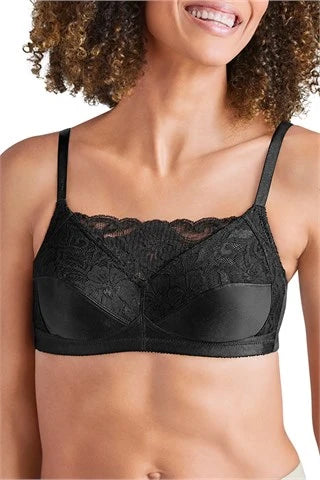 Amoena Isabel Camisole Wire-free Mastectomy Bra (2118) - Black