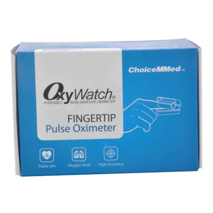 OxyWatch Finger Pulse Oximeter Essential Medical Supplies