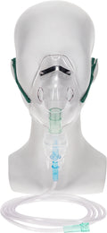 AirLife Misty Max 10 Disposable Nebulizer with Adult Aerosol Mask and 7 ft Tubing