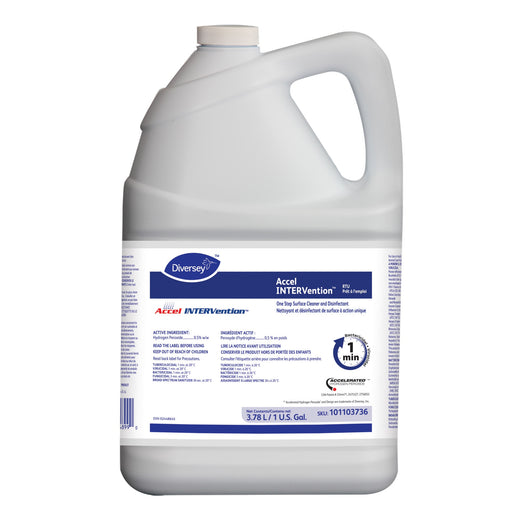 Accel INTERVention Ready-to-Use Surface Disinfectant, 3.78 L