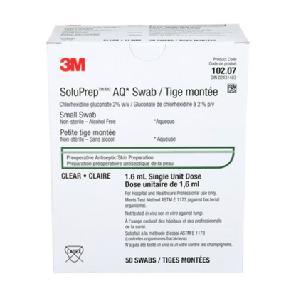 3M™ SoluPrep Solu-I.V. Swabs, Swabsticks & Sponges