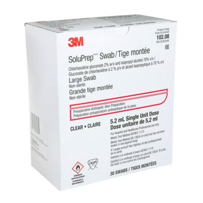 3M™ SoluPrep Solu-I.V. Swabs, Swabsticks & Sponges