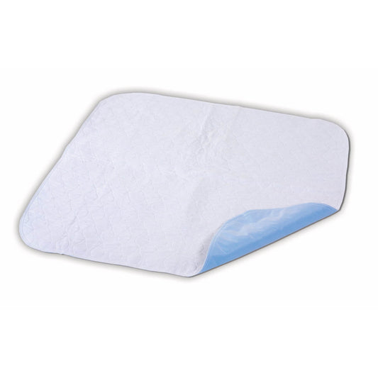 ReliaMed Reusable Waterproof Underpad, 23 x 36 in, White and Blue