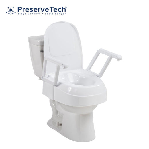 Raised Toilet Seat, Universal, PreserveTech