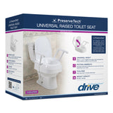 Raised Toilet Seat, Universal, PreserveTech