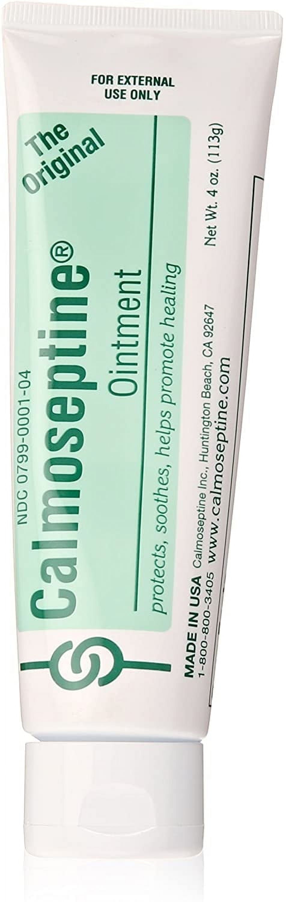 Calmoseptine Moisture Barrier Ointment, 113 g (4 oz) Tube