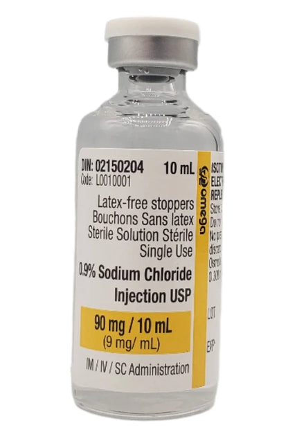 Normal Saline 0.9% Sodium Chloride for Injection