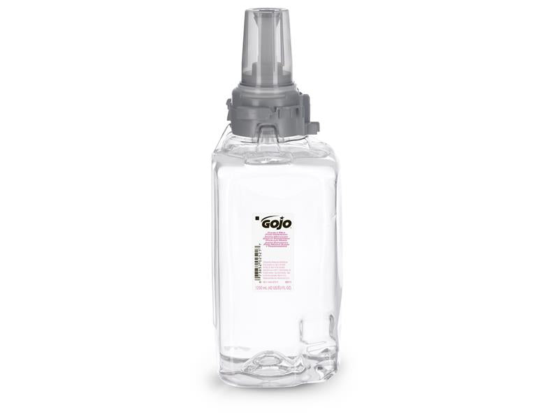 GOJO Clear & Mild Foam Handwash ADX-12 Refill, Fragrance- and Dye-Free, 1250 mL, Case of 3