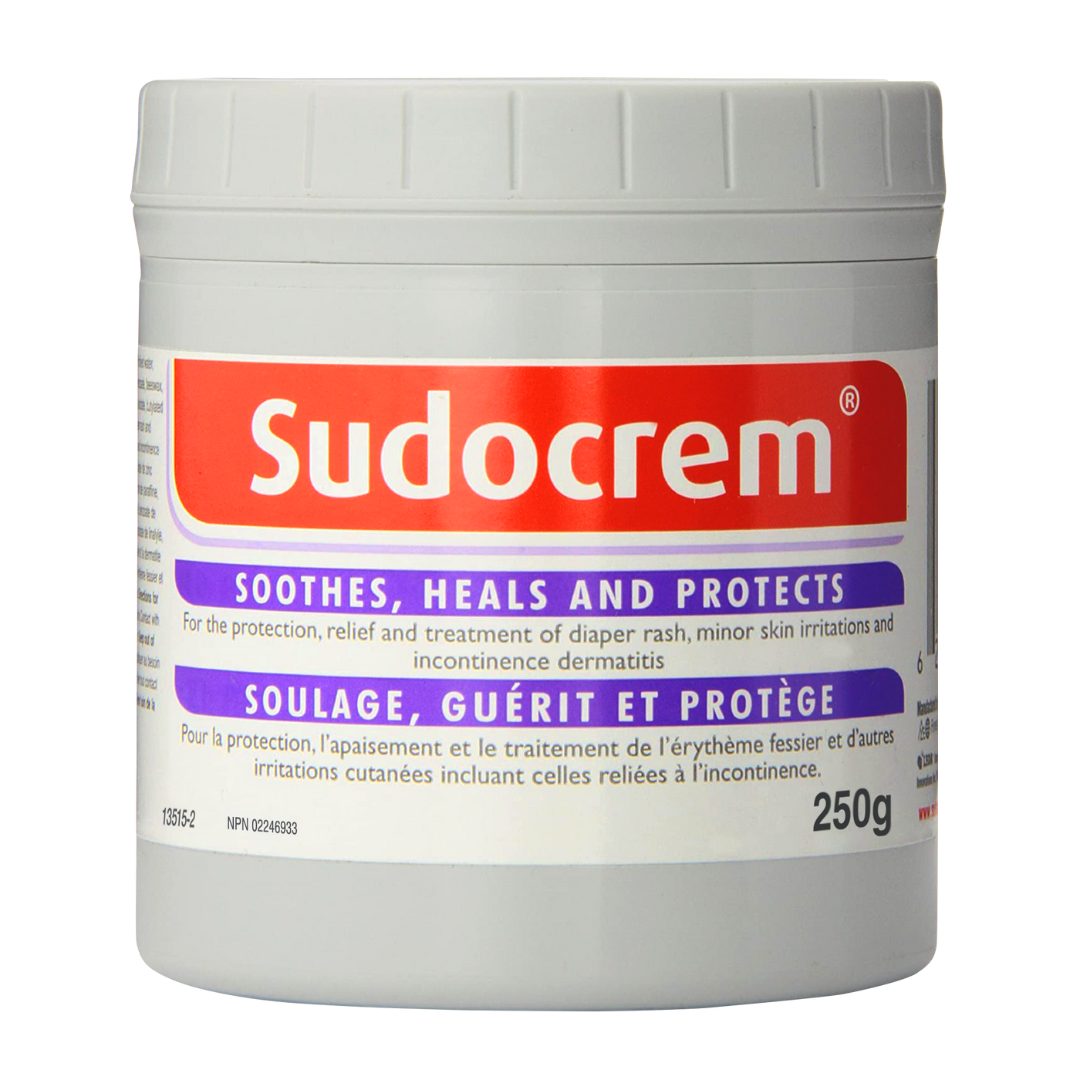 Sudocrem Rash and Incontinence Cream, 15.29% Zinc Oxide — 250 g