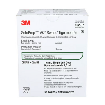 3M™ SoluPrep Solu-I.V. Swabs, Swabsticks & Sponges
