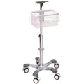 Edan MT-206 Rolling Stand with Top Basket for M3, iM3, iM50, X8 and X10 Monitors