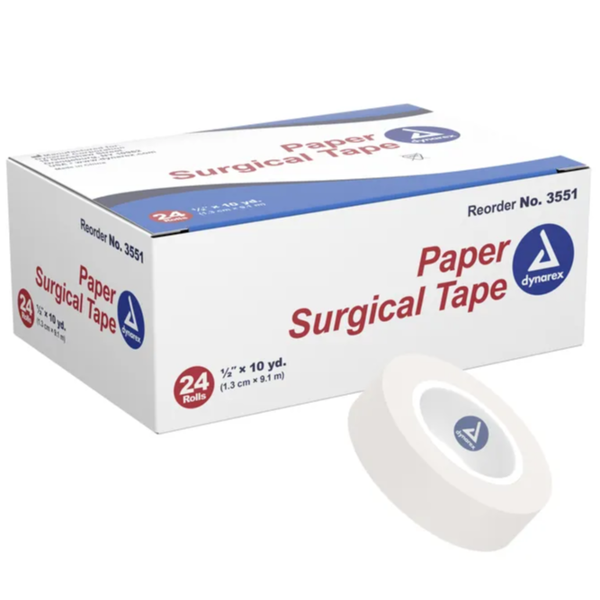 Dynarex Paper Surgical Tape (Latex-Free)