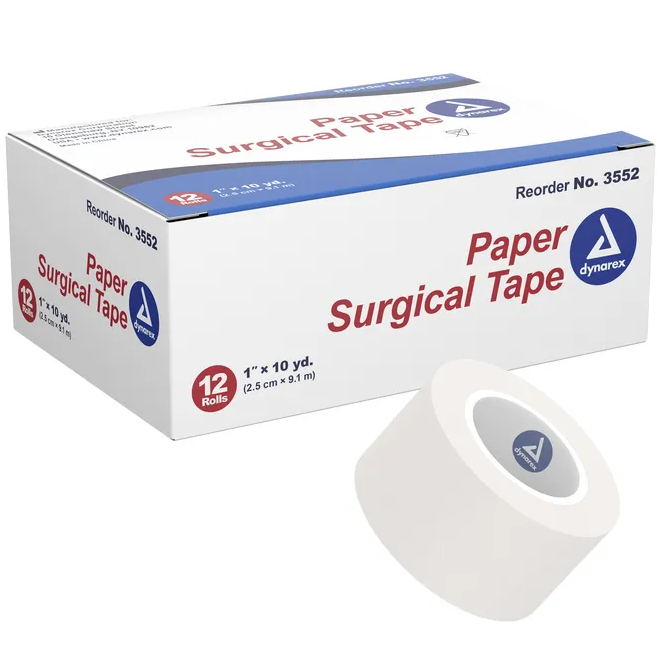 Dynarex Paper Surgical Tape (Latex-Free)
