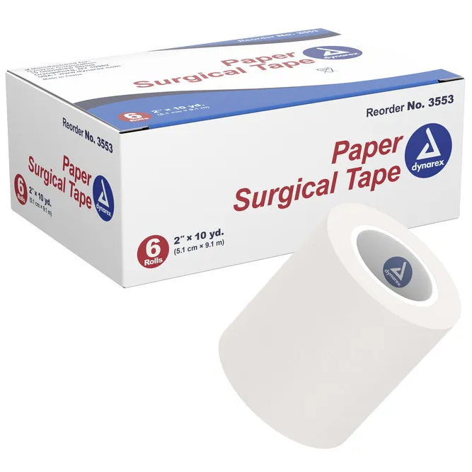 Dynarex Paper Surgical Tape (Latex-Free)