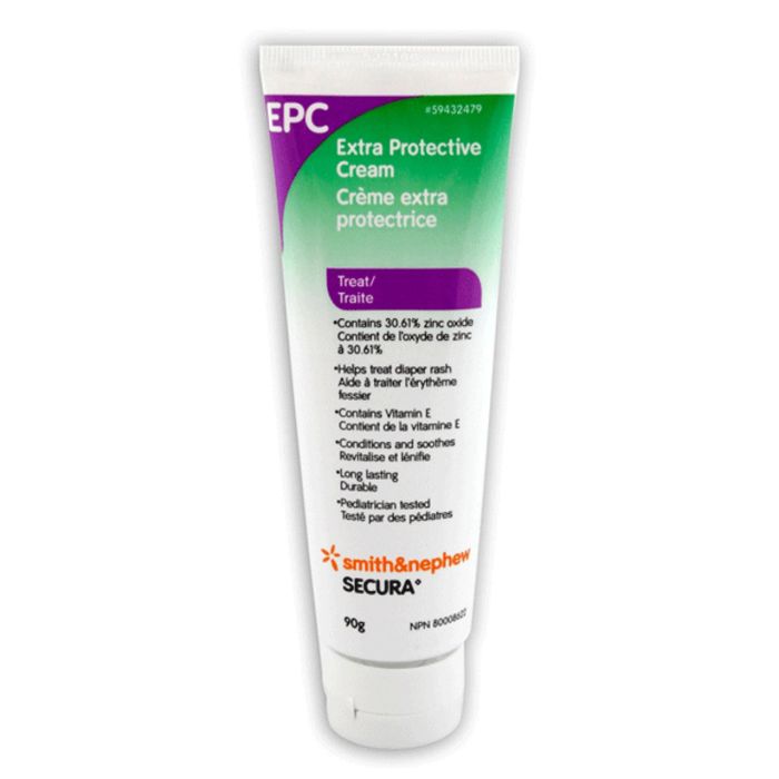 Smith+Nephew SECURA EPC Extra Protective Cream, 30.61% Zinc Oxide, 90 g
