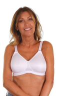 Trulife Alexandra White Mastectomy Bra