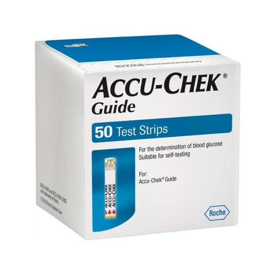 Accu-Chek Guide Blood Glucose Test Strips, Box of 50