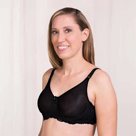 Trulife Amelia Black Mastectomy Bra