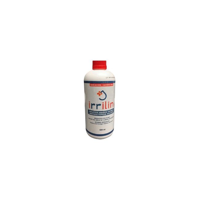 Irrilin Sterile Water Solution, CHG 0.05% ISO 4% 500 mL