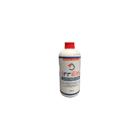 Irrilin Sterile Water Solution, CHG 0.05% ISO 4% 500 mL