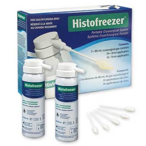 CryoConcepts Histofreezer H-60 Portable Cryosurgical System, Two 80 mL Canisters, Mixed Applicators