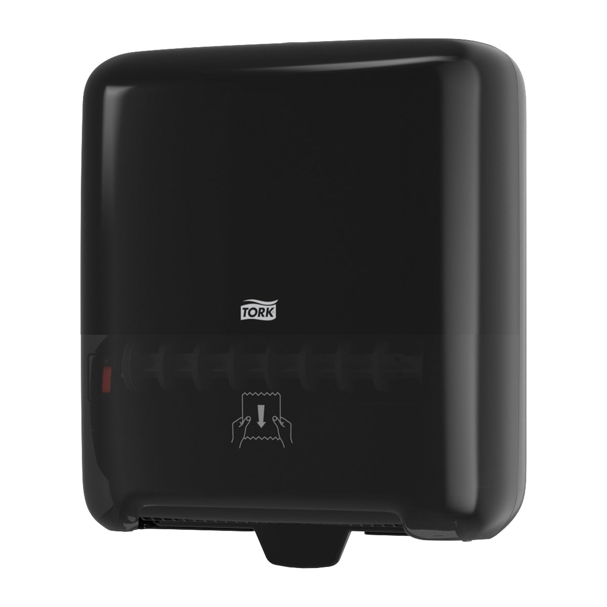 Tork Matic Manual Paper Hand Towel Roll Dispenser, Black, H1