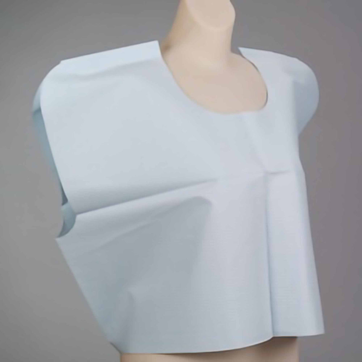 TIDI blue disposable exam cape, 21 x 30 inches