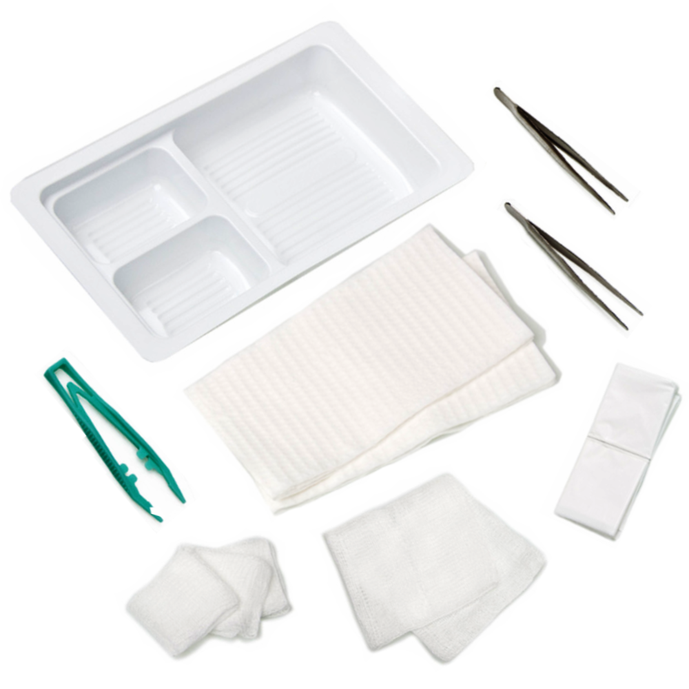 3-Compartment Dressing Tray Sterile – Essential Medical Supplies