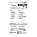 Med-Rx 85-5023 Foley Catheterization Tray, Sterile, Each