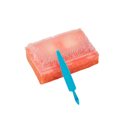 BD E-Z Scrub™ 107 Surgical Scrub Brush/Sponge 4% CHG (Red)