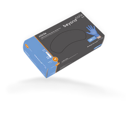 Beyondsafe 3.2ml Nitrile Glove Power-Free Blue