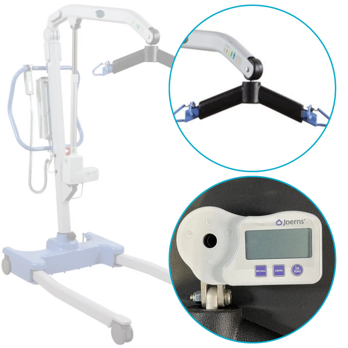 Hoyer Low-Profile 6-Point Cradle with Integrated Scale