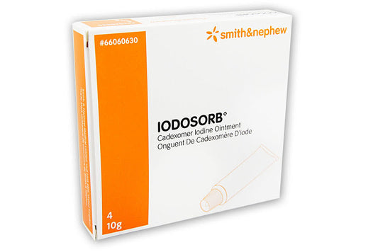 Smith+Nephew IODOSORB Cadexomer Iodine Ointment, 10 g Tubes, Box of 4