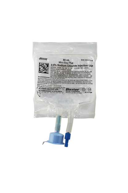 Baxter Saline, 0.9% Sodium Chloride Injection USP VIAFLEX PVC Container