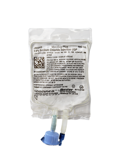 Baxter Saline, 0.9% Sodium Chloride Injection USP VIAFLEX PVC Container