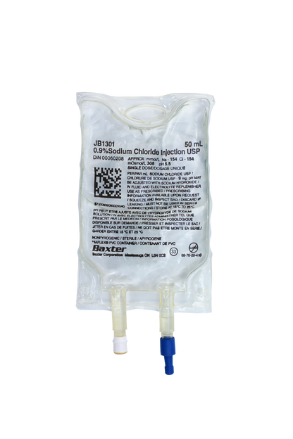 Baxter Saline, 0.9% Sodium Chloride Injection USP VIAFLEX PVC Container