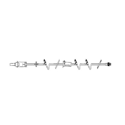 Baxter Clearlink Continu-Flo Solution Set with Clearlink 10 drops/mL