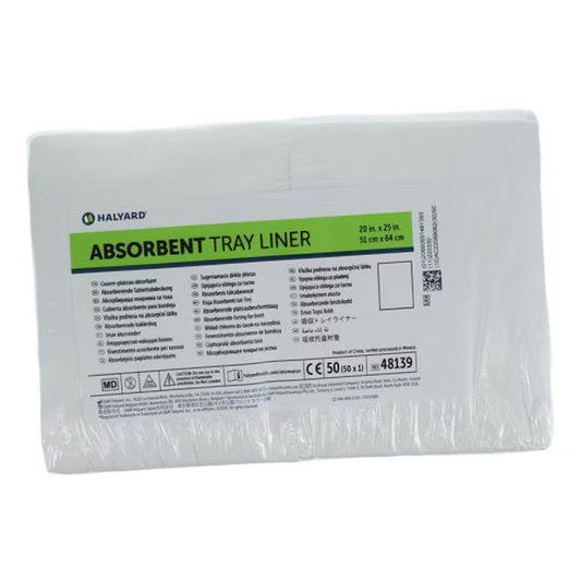 O&M Halyard Sterilization Tray Liner Towel 20x25"