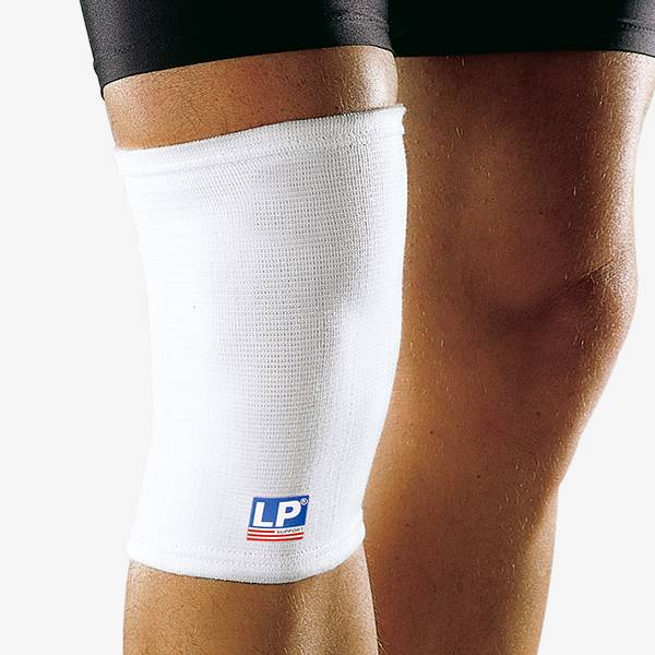LP Support 601 Elasticated Knee Support, White, Small