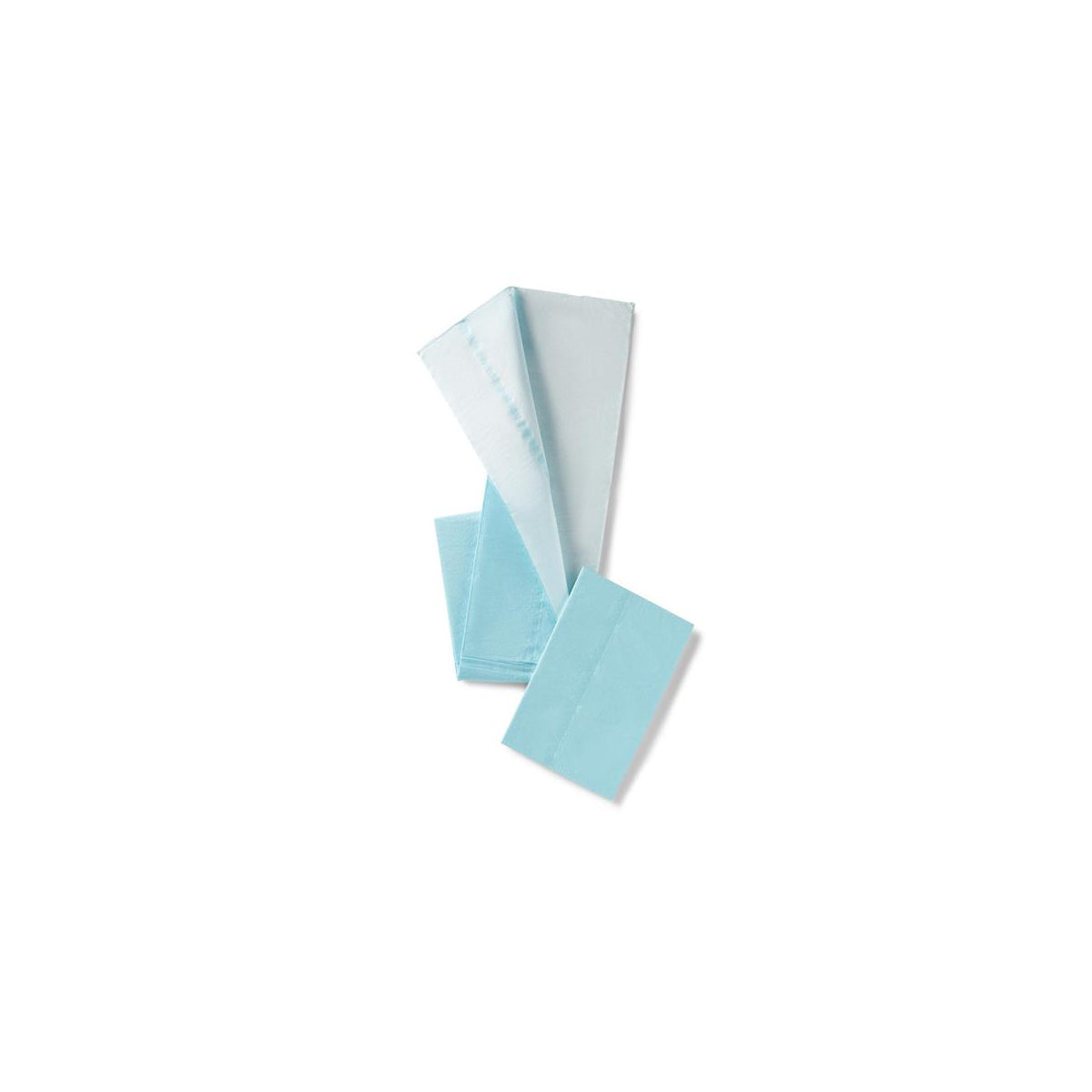 Medline Sterile Non-Fenestrated Disposable Drape, 18 x 26 in, Box of 50