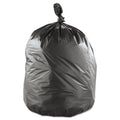 W. Ralston 2700 Series Recycled Black Garbage Bags, Strong, 30 x 38 in, Case of 200
